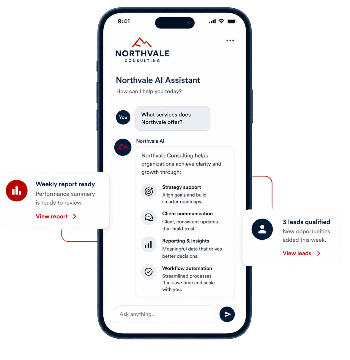 AI automation and smart assistant tools by WebUpward